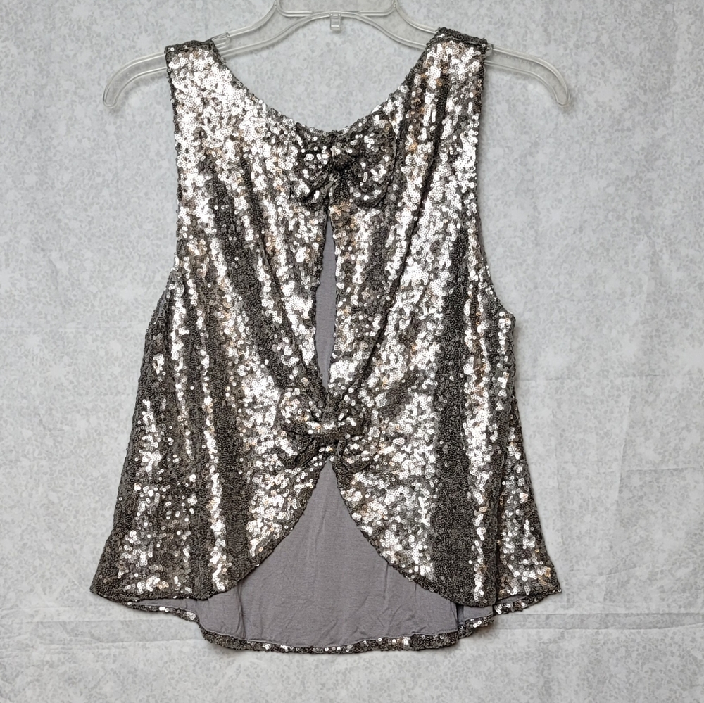 BKE Boutique Sequin Swing Tank - Picture 2 of 9